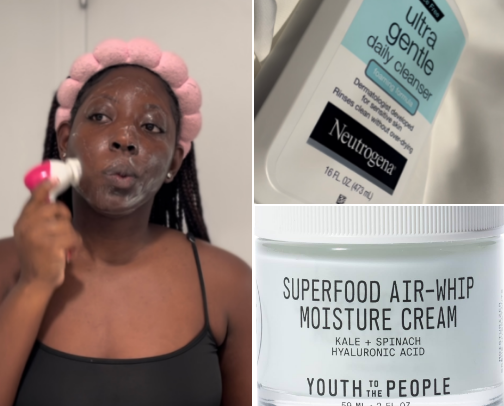 How to Build a Better Skincare Routine🧴🫧💆🏾‍♀️ cover photo collage