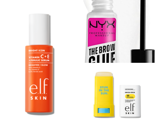 skincare & makeup for acne prone skin cover photo collage