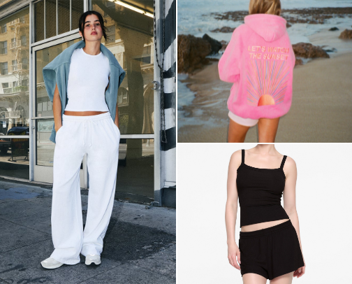 Clothing cover photo collage