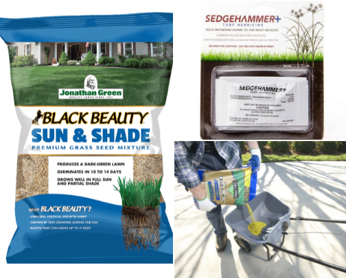 Get ready for Spring lawn care! cover photo collage