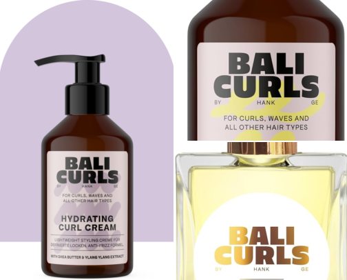 Hair care~curly hair cover photo collage