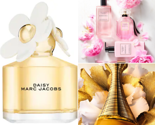 FRAGRANCES - eau de parfum cover photo collage
