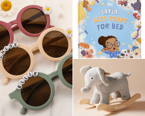 Personalized Gifts for Toddlers 🎁 cover photo collage