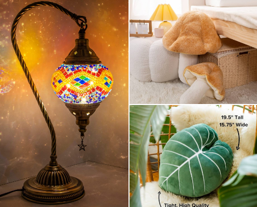 boho, earthy feels for your home. cover photo collage