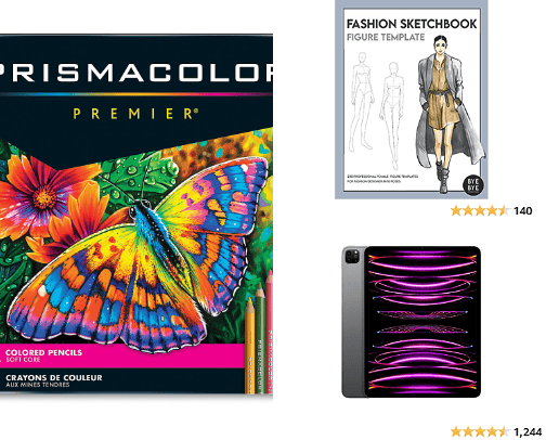 Fashion Design Supplies 🎨 cover photo collage