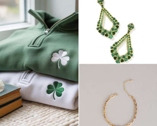 St. Patrick’s Day ☘️ Collection 2026! For the girls 🗣️ cover photo collage