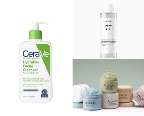 Favourite Skincare that actually works cover photo collage