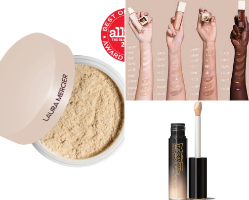 Makeup recommendations cover photo collage