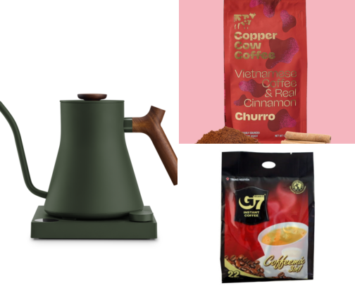 Vietnamese Coffee Gear: Phin Filters, Robusta Beans & Ca Phe Sua Da Essentials cover photo collage
