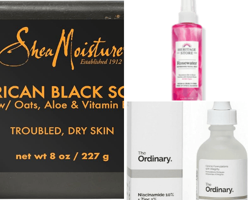 Skin care essentials to nurture your skin. cover photo collage