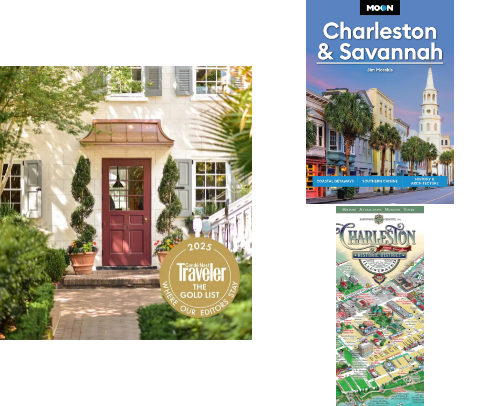 Charleston, SC Travel Guide: A WanderWell Curation by G cover photo collage