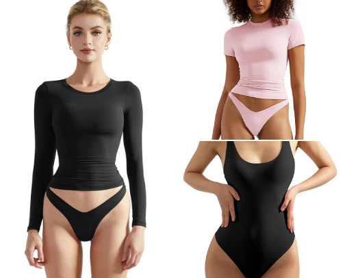 SKIMS AMAZON DUPES! cover photo collage