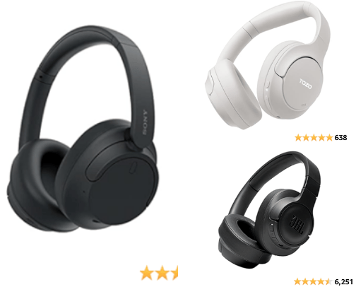 Headphones (Wireless) cover photo collage