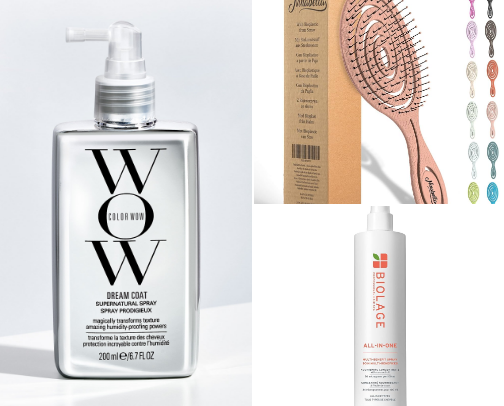 my hair care routine cover photo collage