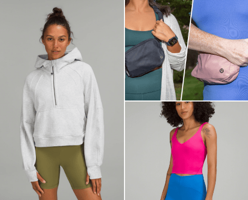 Lululemon cover photo collage
