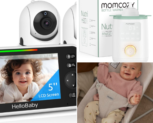 Nanny approved baby essentials! cover photo collage