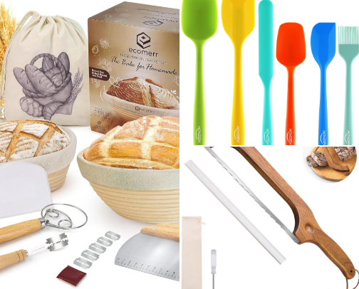 My sourdough must-haves cover photo collage