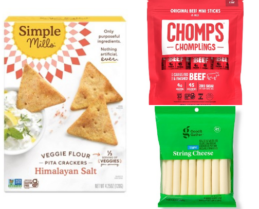 On-the-go snacks that are pretty healthy🍓 cover photo collage