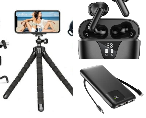 Gadgets That Keep You Connected and Efficient” cover photo collage