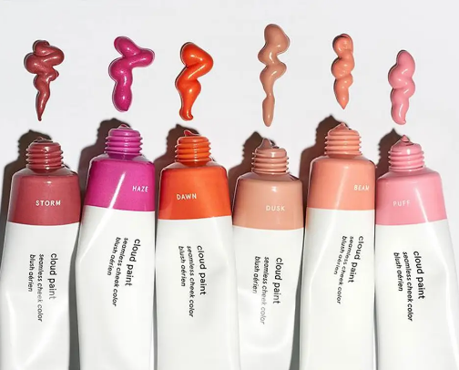 Glossier cover photo collage