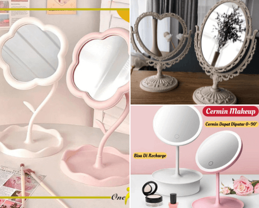 standing mirror aesthetic cover photo collage