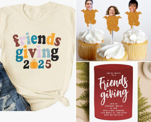 Ultimate Friendsgiving Supply List for your Funny Friends cover photo collage