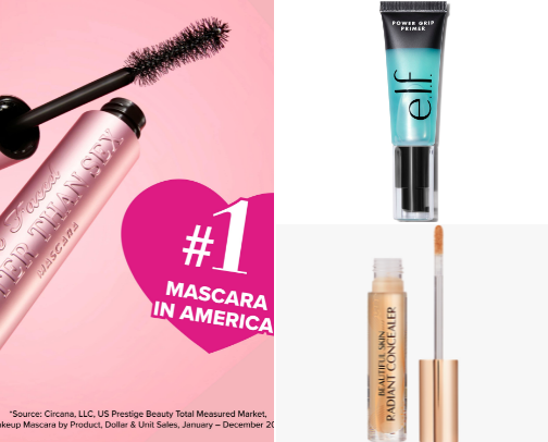 My favorite beauty recs cover photo collage