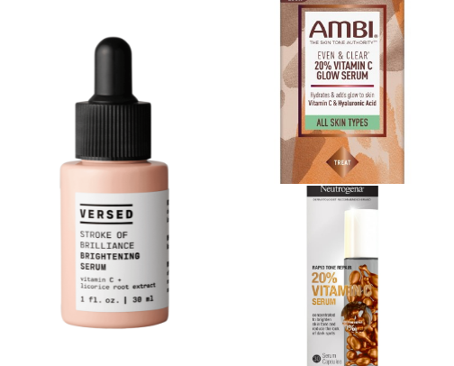 Top serums for every tax bracket: 2025 cover photo collage