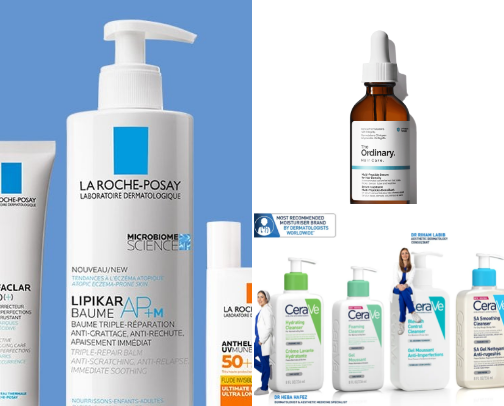 skin care!! cover photo collage