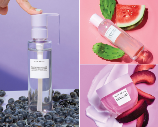 glass skin splurges cover photo collage