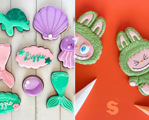 Cookie decorating like a PRO! cover photo collage