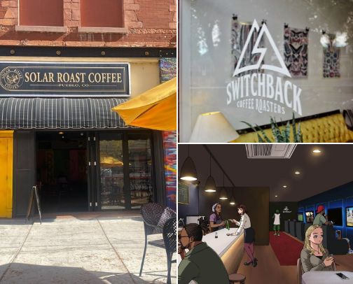 The Pueblo Coffee Crawl: A Local's Guide to the Best Brews & Bites cover photo collage