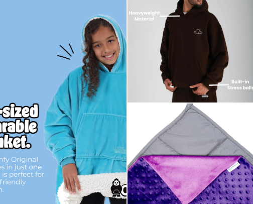 Comfort for Neurodivergent Kids cover photo collage