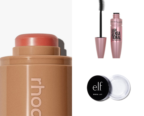 My favorite makeup and skincare items! 💗💋✨ cover photo collage