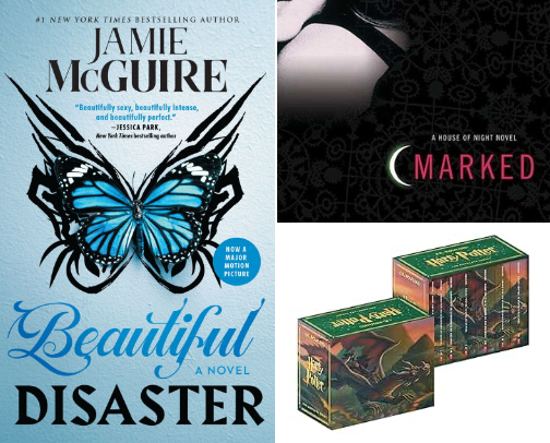 My favorite book recs cover photo collage