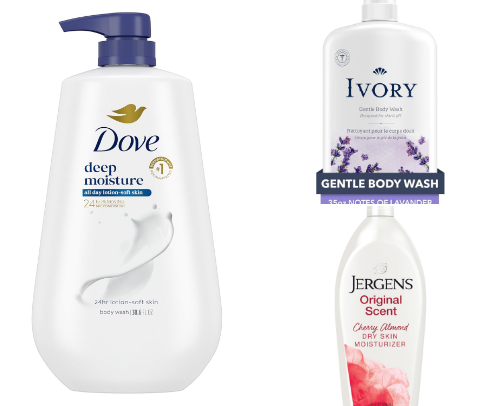 whats my shower liquid? cover photo collage