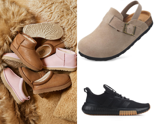 Easy + Comfy Shoes for the Whole Family 👟 cover photo collage