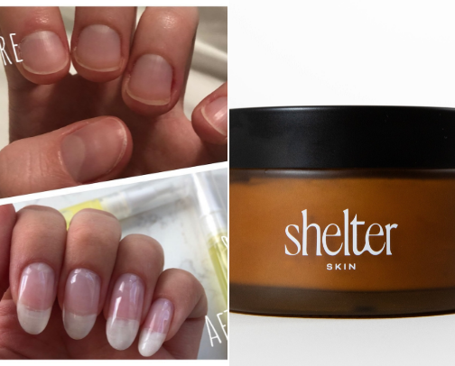 Non-toxic skincare beauty cover photo collage