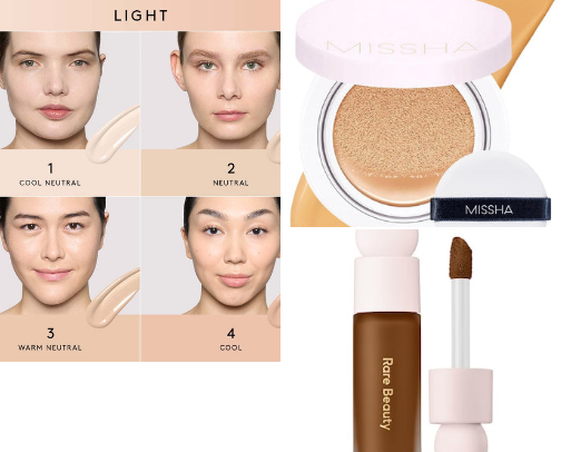 My favorite beauty recs cover photo collage