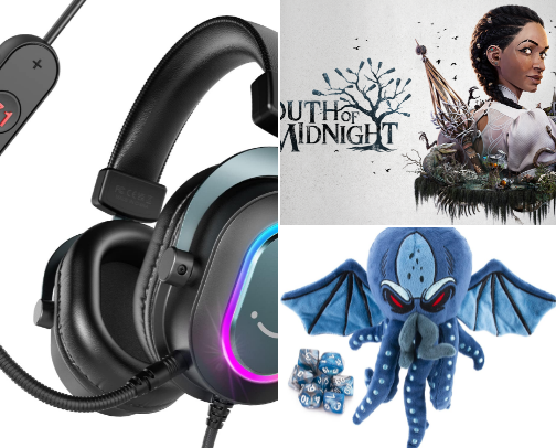 My Nerdy Gaming Sanctuary cover photo collage