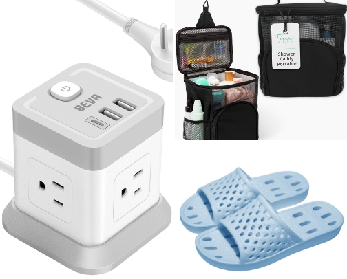 dorm essentials you WILL use cover photo collage