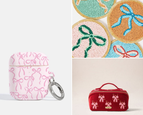 Jojo inspired bow gift ideas for Christmas season 2025 - have a peek for some bow gifting inspo cover photo collage