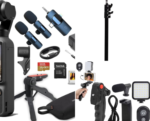 Content Creator Starter pack cover photo collage