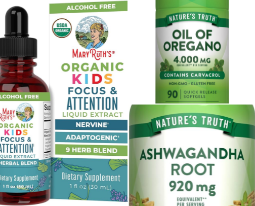 curated vitamin, supplement and meds supplies for the whole family ⭐️ cover photo collage