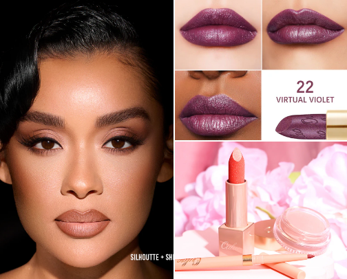 Cosmetics cover photo collage