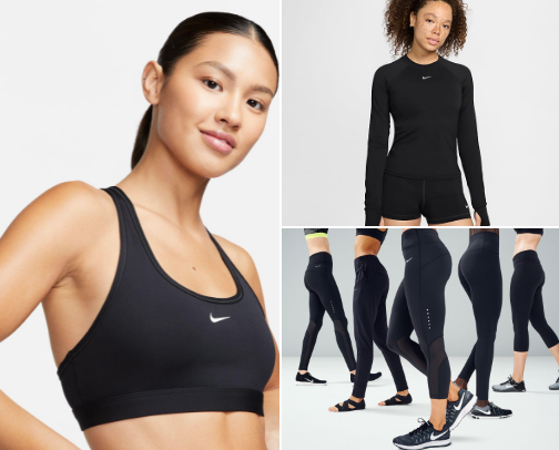 Women's Sports Collection: Performance Meets Style cover photo collage