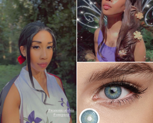 Cosplay Eye Contacts Links cover photo collage
