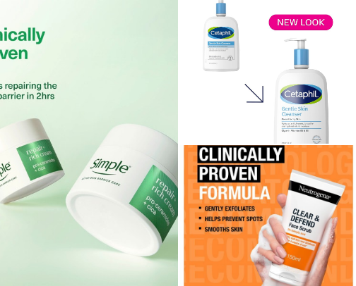 affordable dermatologist approved beauty products cover photo collage