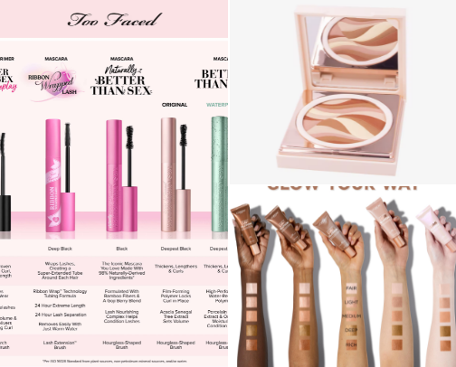 make up favs💄 cover photo collage