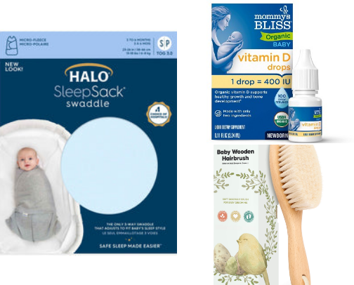 Baby products that don't hurt to have (Under $50) cover photo collage